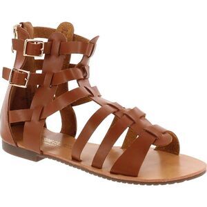 De Blossom Collection Xara-4 Tan Womens sandals 7.5 NEW
